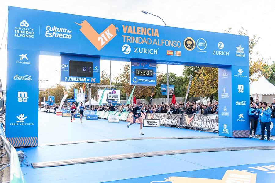 Carlos Mayo (59:39) y Laura Luengo (1:09:41) destrozan los récords de España en el Medio Maratón Valencia post thumbnail image